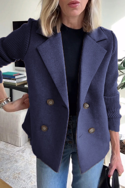 Yliana Double-Breasted Blazer