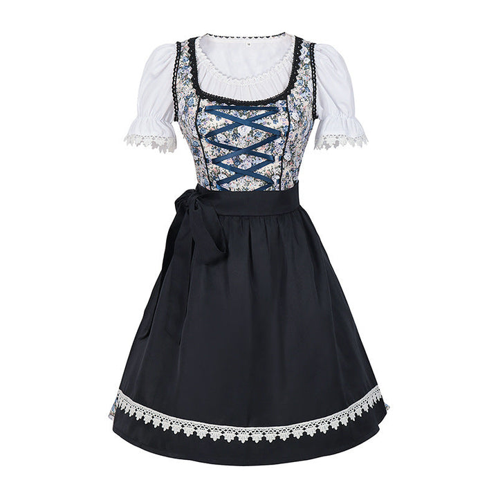 Kunigunde Floral Oktoberfest Dirndl Dress