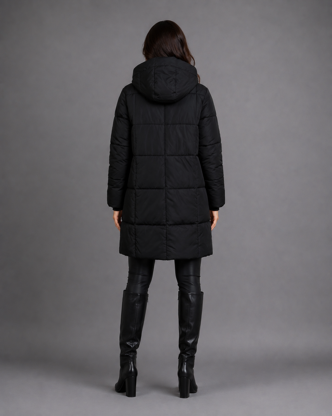 Nerina Contour Hooded Puffer Coat