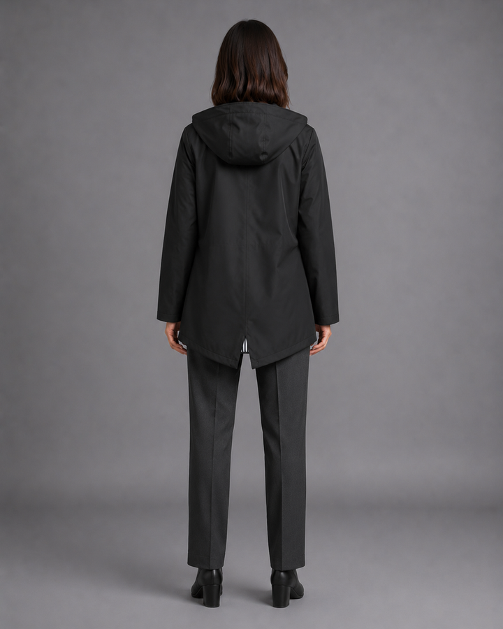 Xylia Refined Hooded Utility Jacket