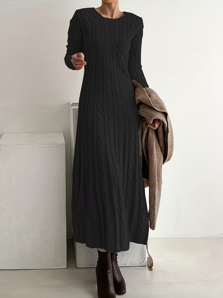 Rossana Cable Maxi Dress