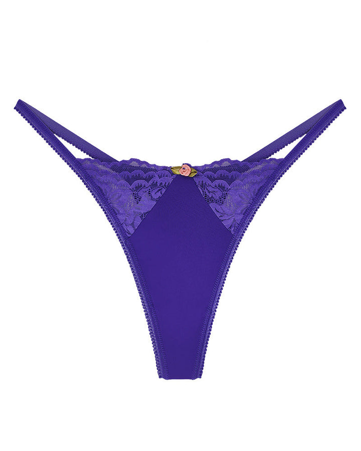 Nancy Lace Thong Panty