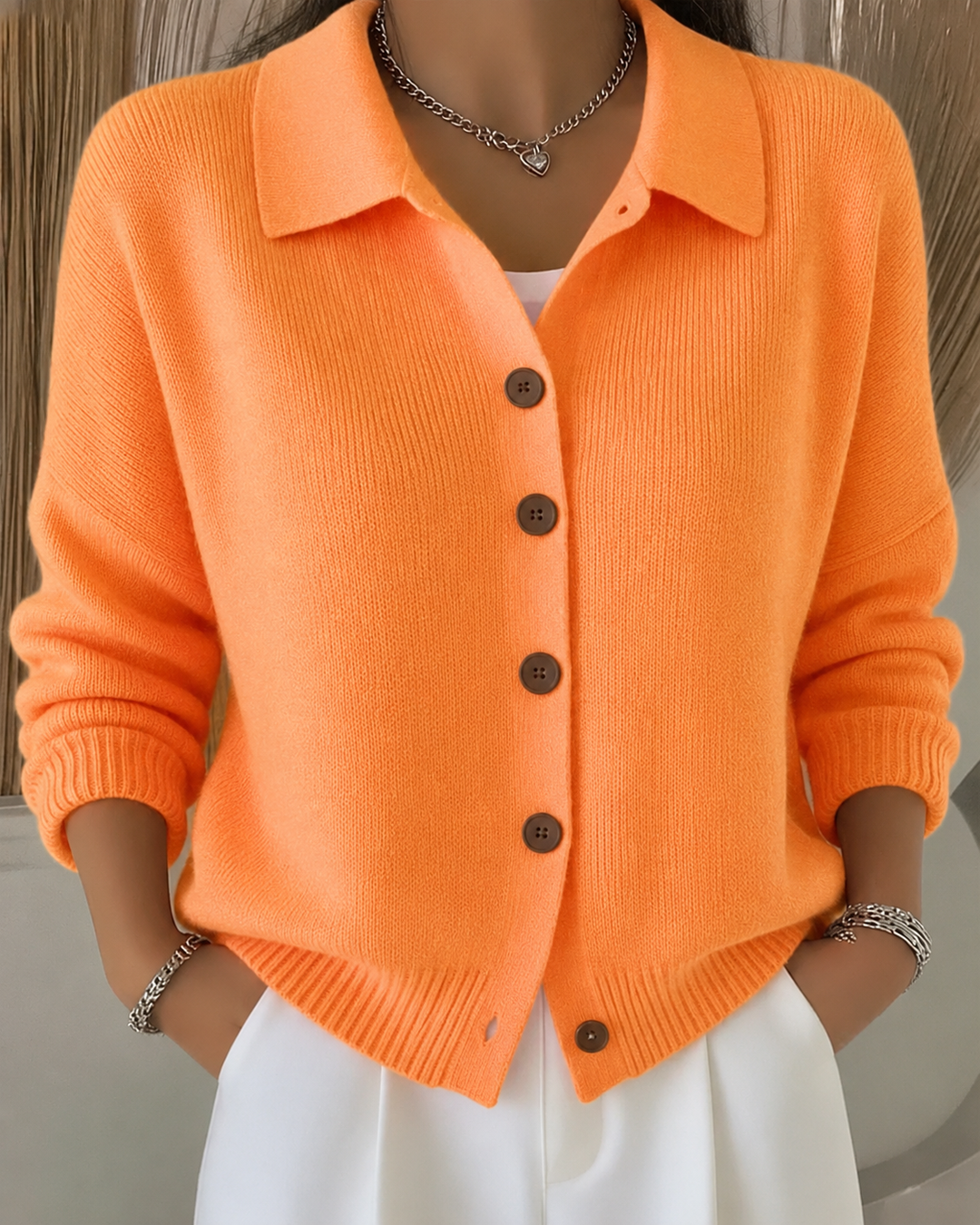 Tilda Button-Up Cardigan