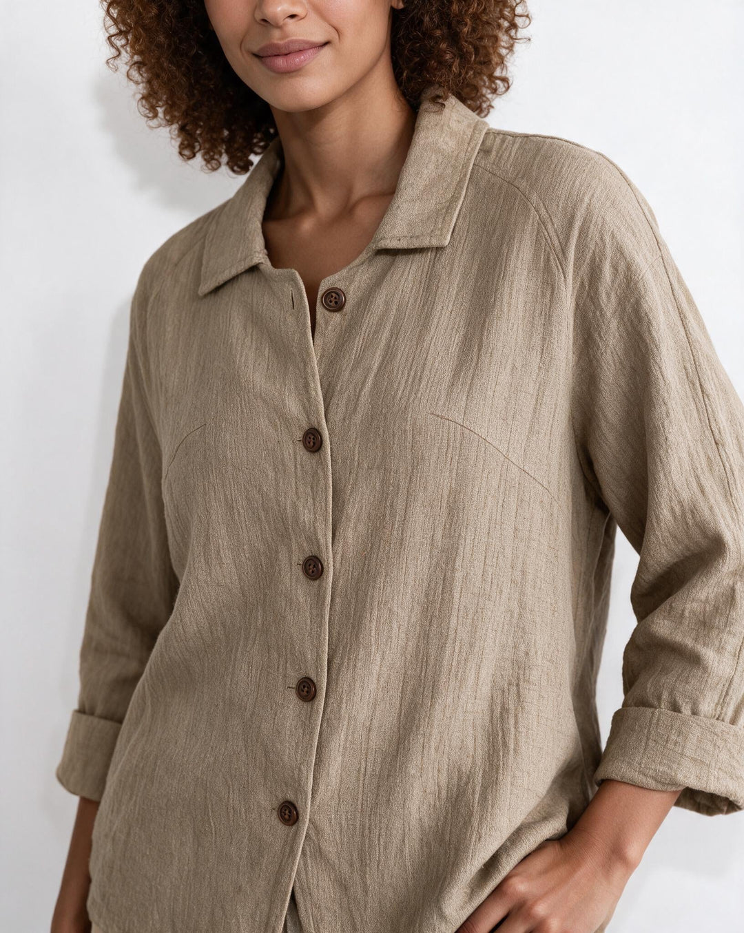 Lindsey Relaxed Button Front Jacket