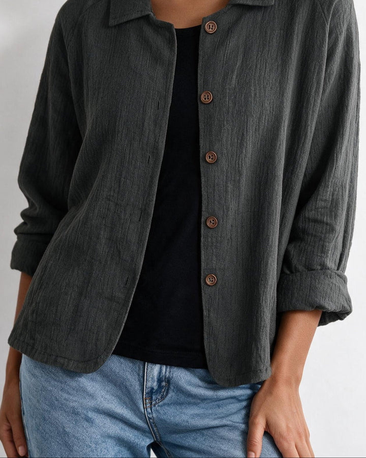 Lindsey Relaxed Button Front Jacket