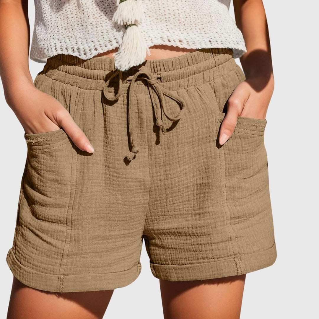 Maya Coastal Cotton Lounge Shorts