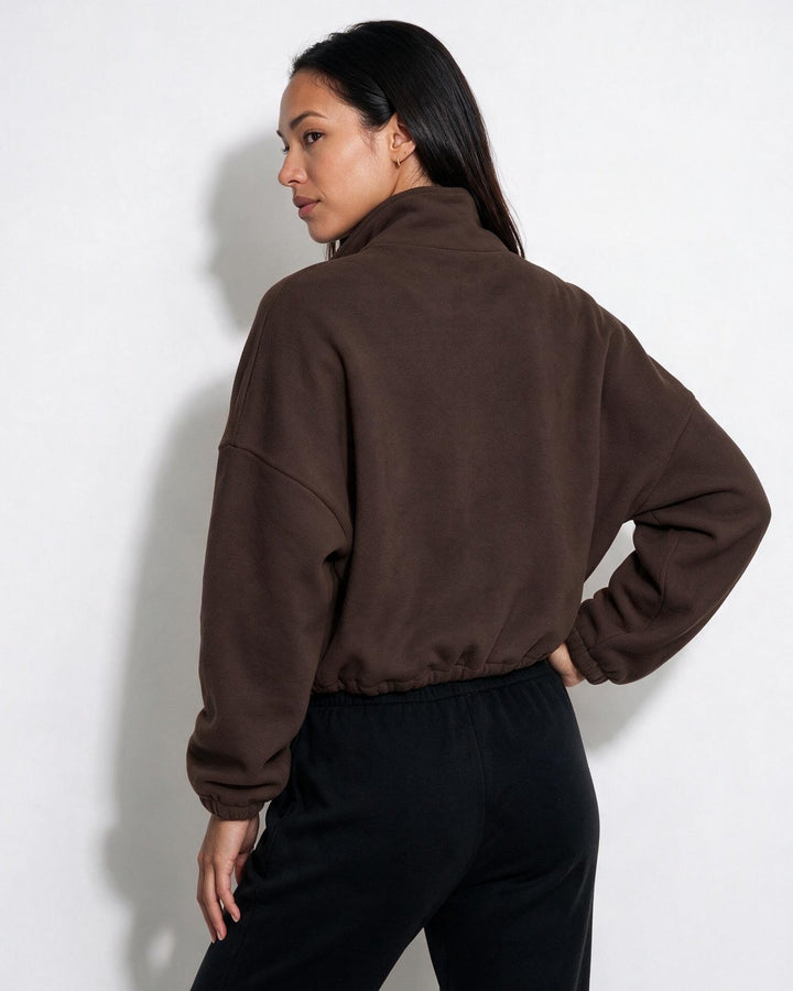 Holly High Neck Bomber Jacket