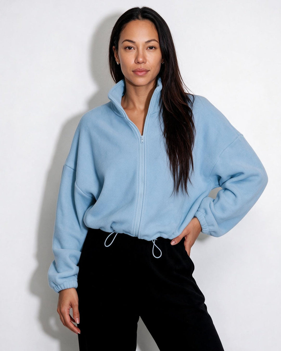 Holly High Neck Bomber Jacket