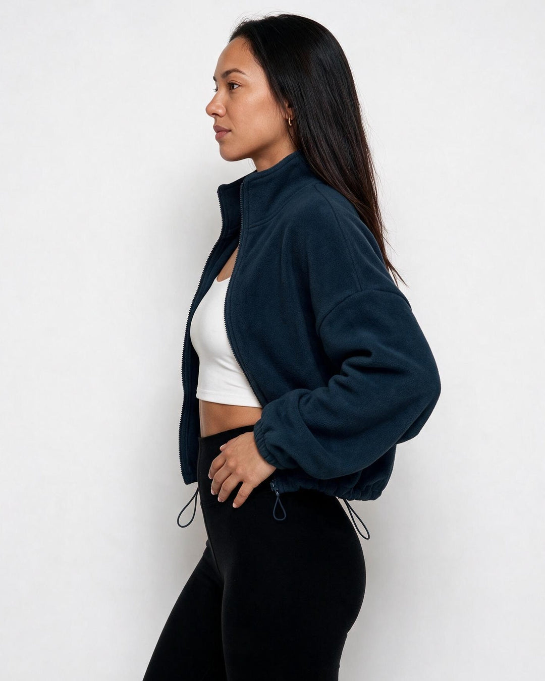 Holly High Neck Bomber Jacket