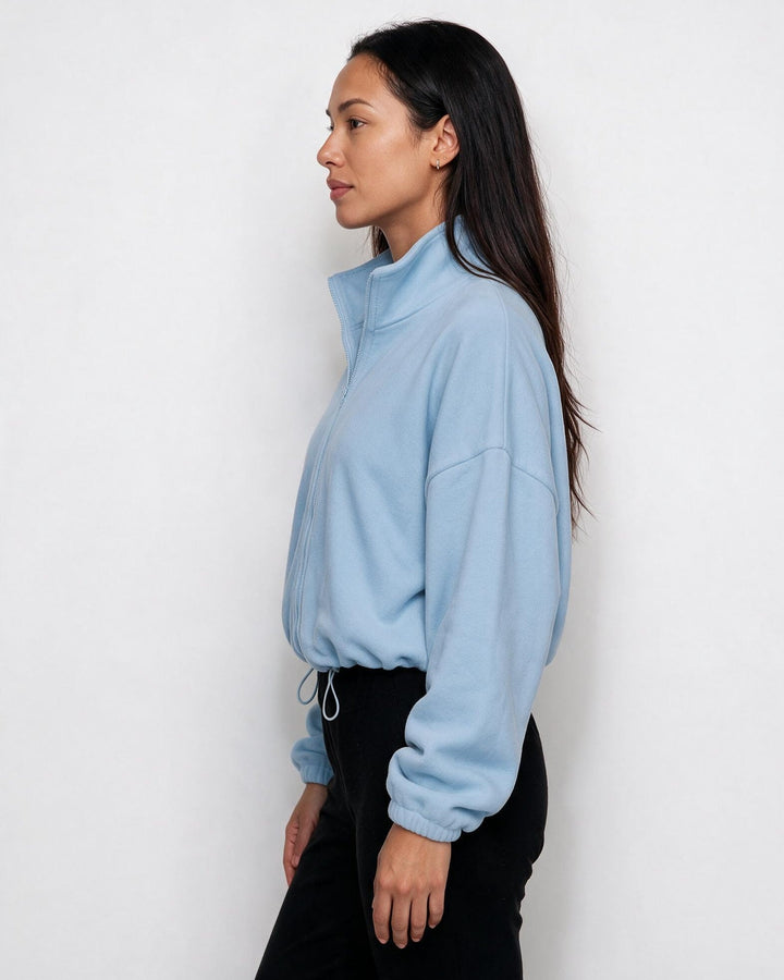 Holly High Neck Bomber Jacket