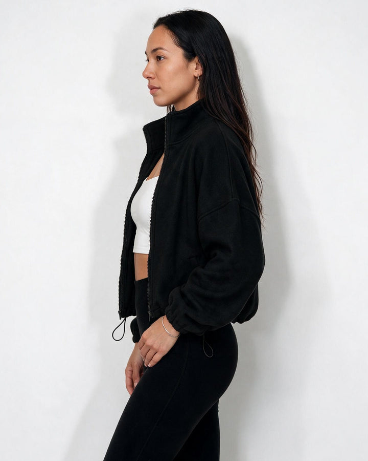 Holly High Neck Bomber Jacket