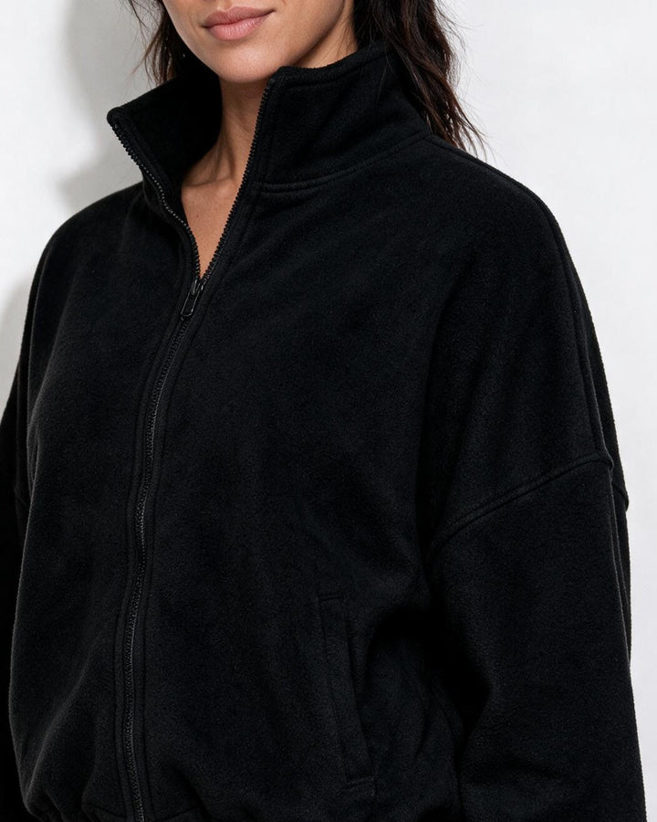 Holly High Neck Bomber Jacket