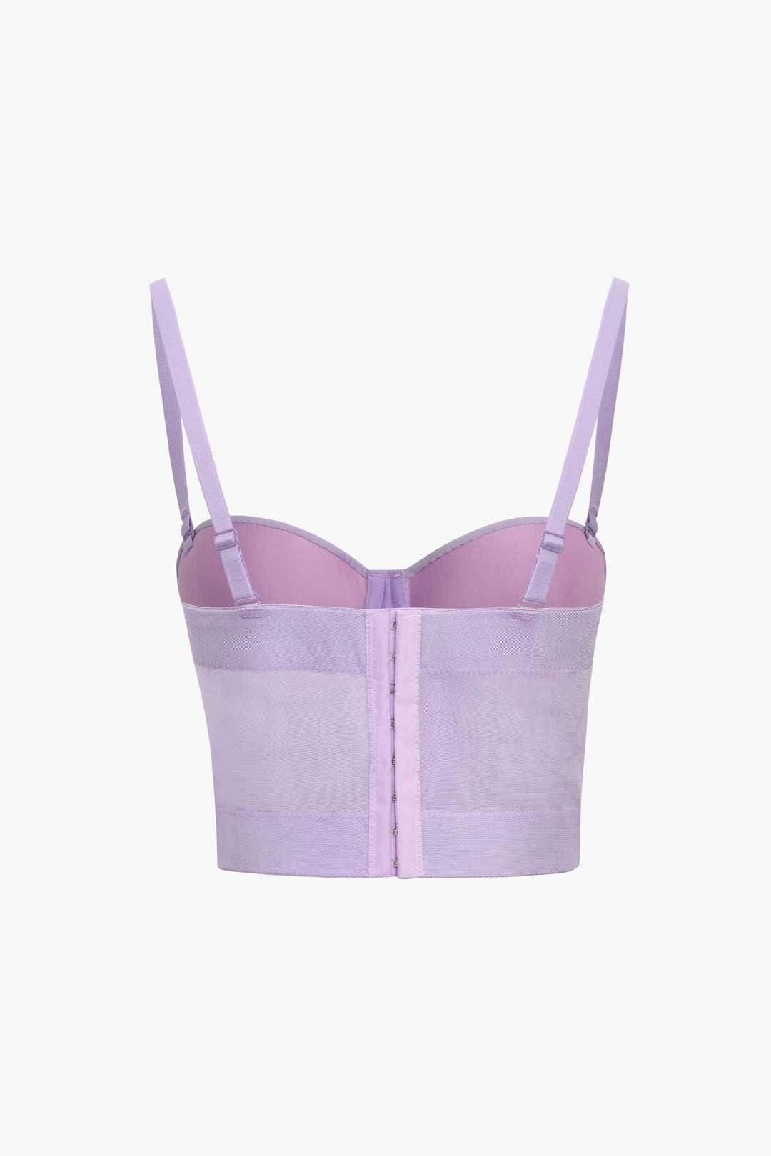 Everly Structured Bustier Crop Top