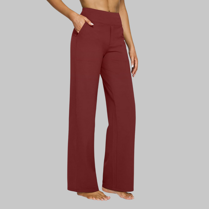 Sarai High-Waist Wide Leg Pants