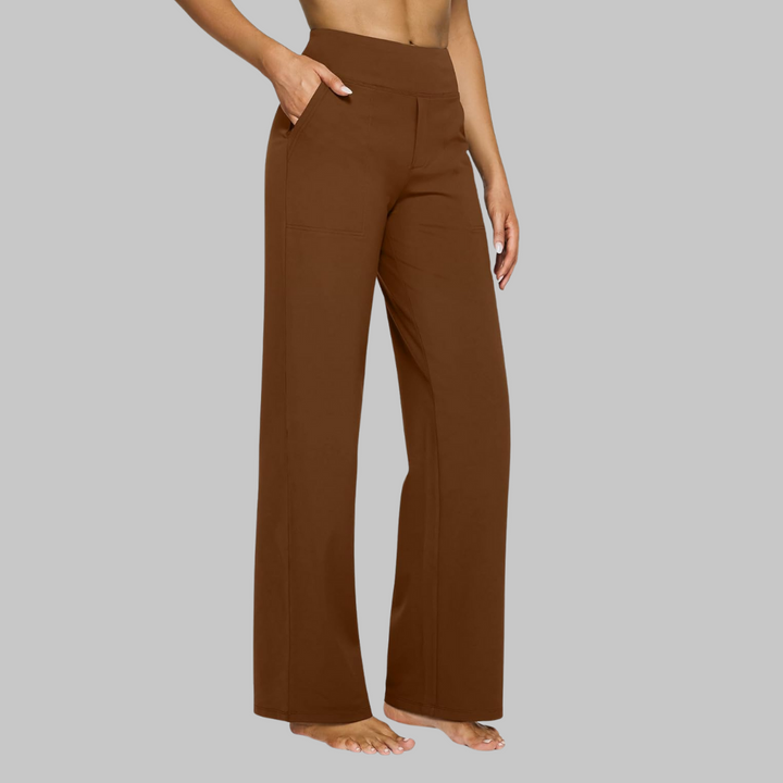 Sarai High-Waist Wide Leg Pants