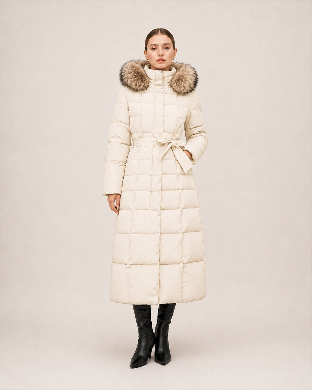 Ulrika Sculpted Longline Puffer Coat