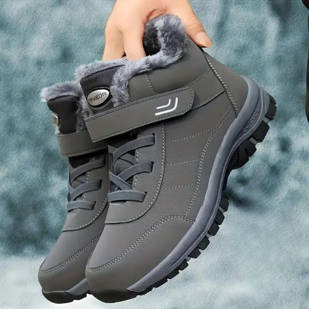 Halia Plush Lined Winter Ankle Boots