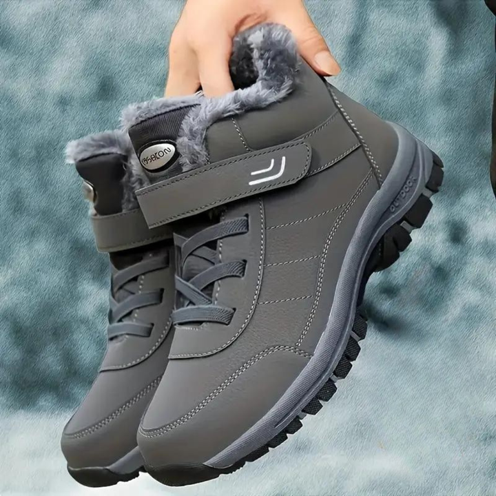 Halia Plush Lined Winter Ankle Boots