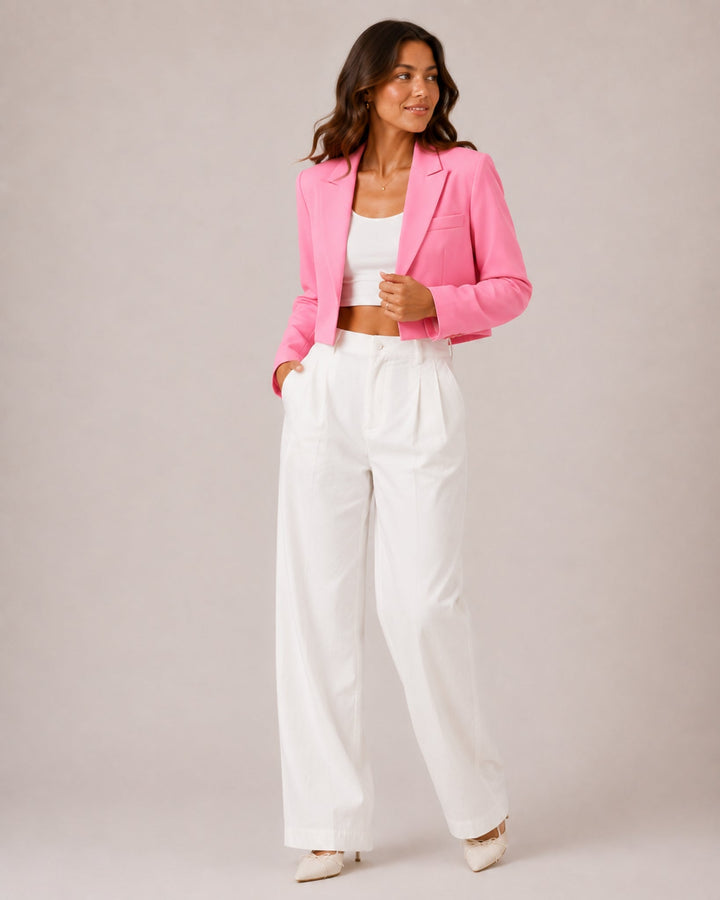 Pilar Refined Cropped Blazer