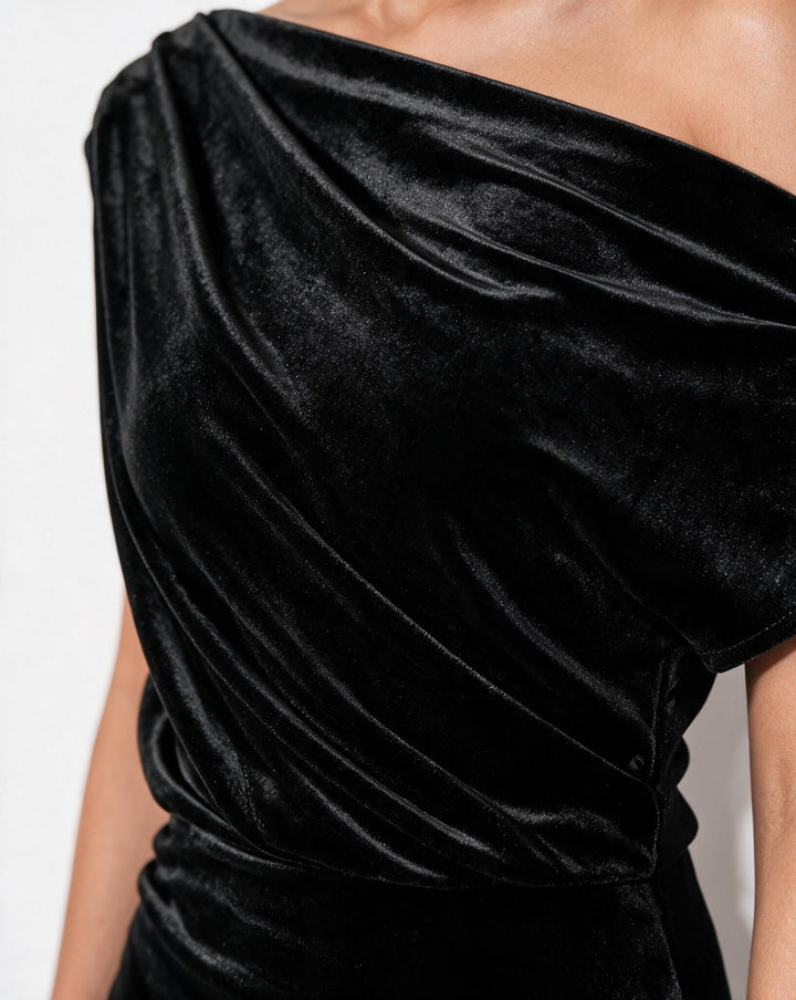Chiara Off Shoulder Midi Dress