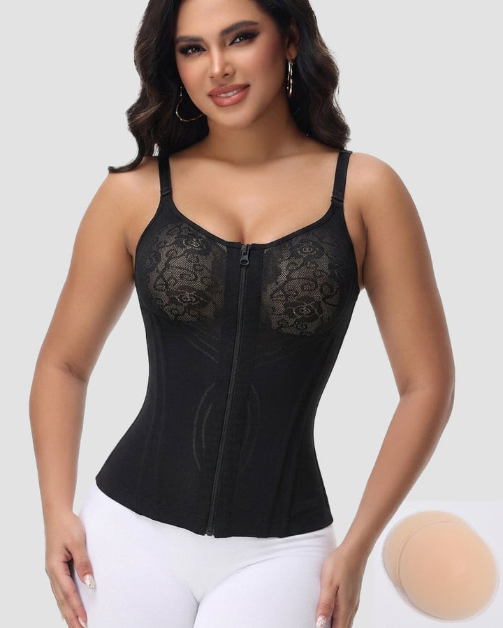 Frankie Lace Bust Waist Trainer Corset Top