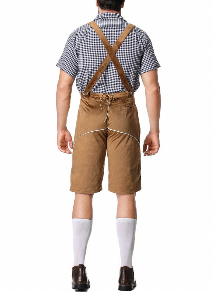 Konrad Embroidered Lederhosen Set
