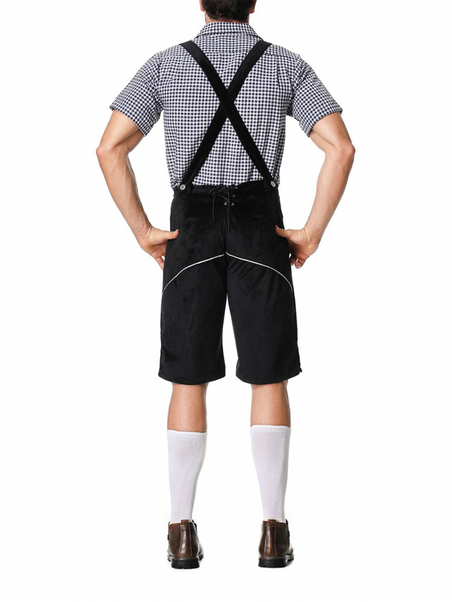 Konrad Embroidered Lederhosen Set