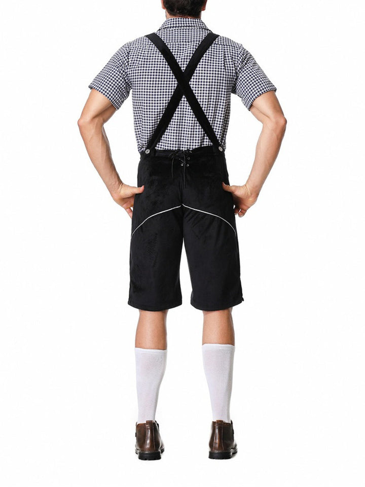Konrad Embroidered Lederhosen Set