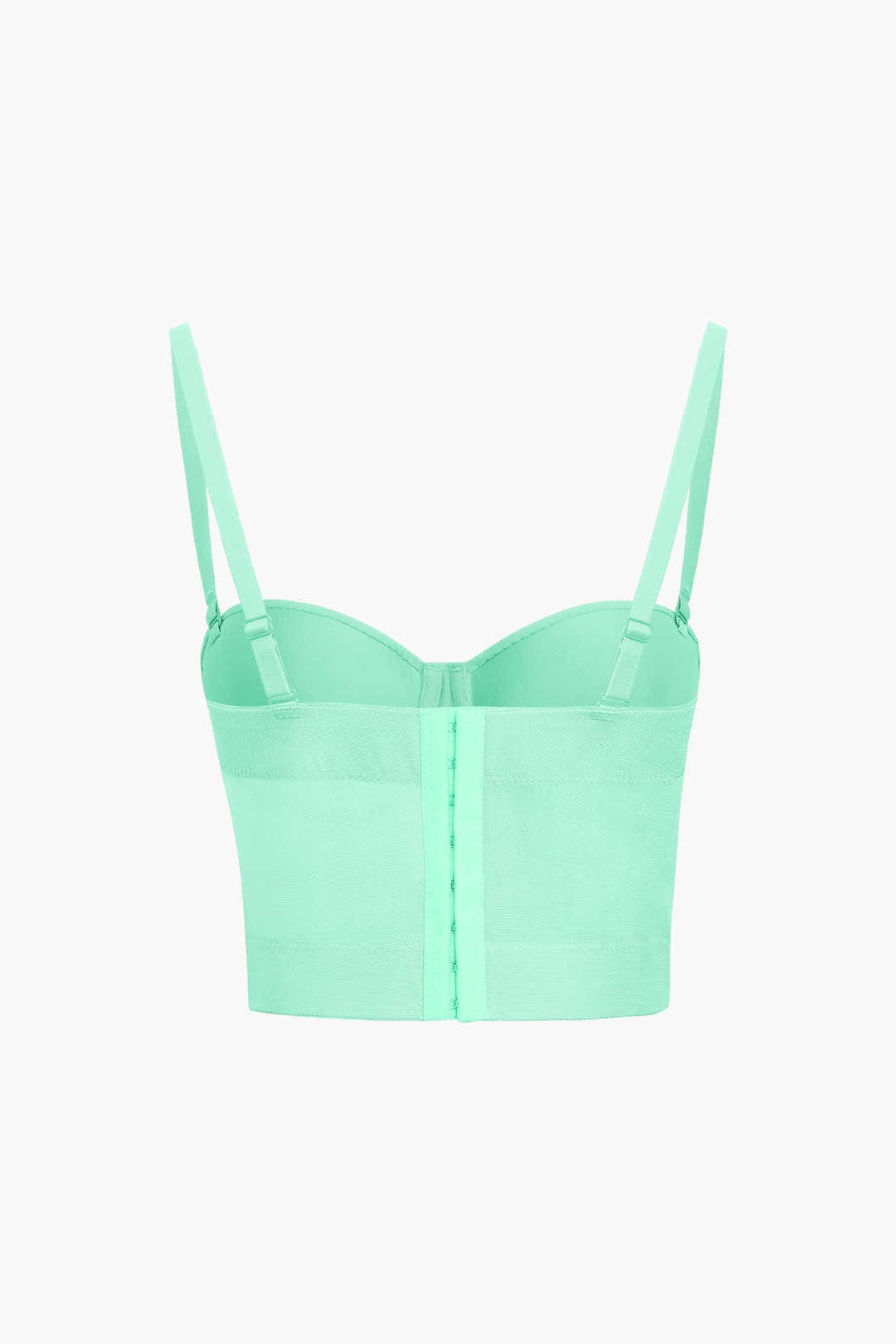 Everly Structured Bustier Crop Top