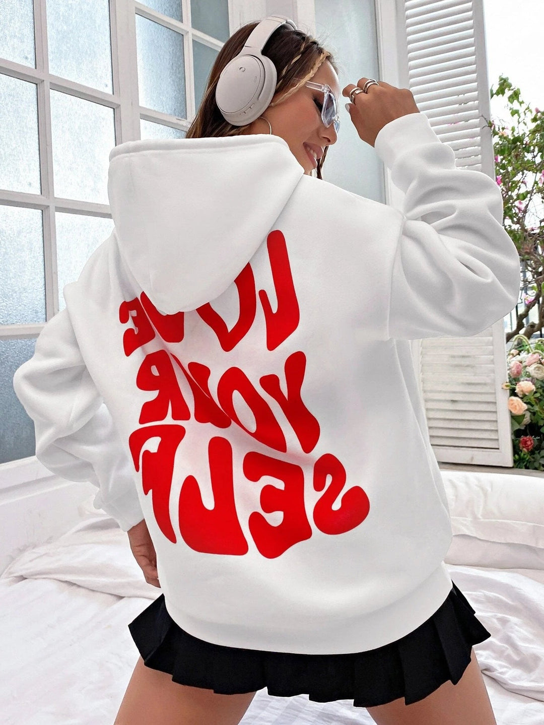 Genevieve Love Yourself Oversized Hoodie