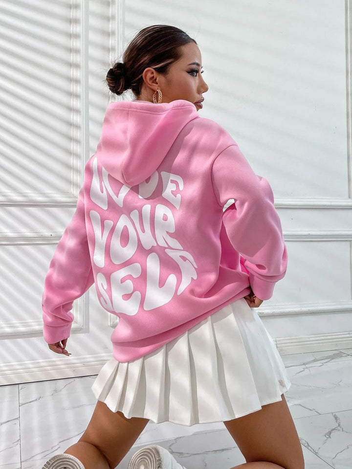Genevieve Love Yourself Oversized Hoodie