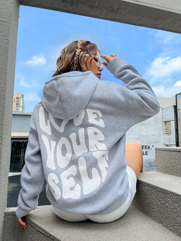 Genevieve Love Yourself Oversized Hoodie