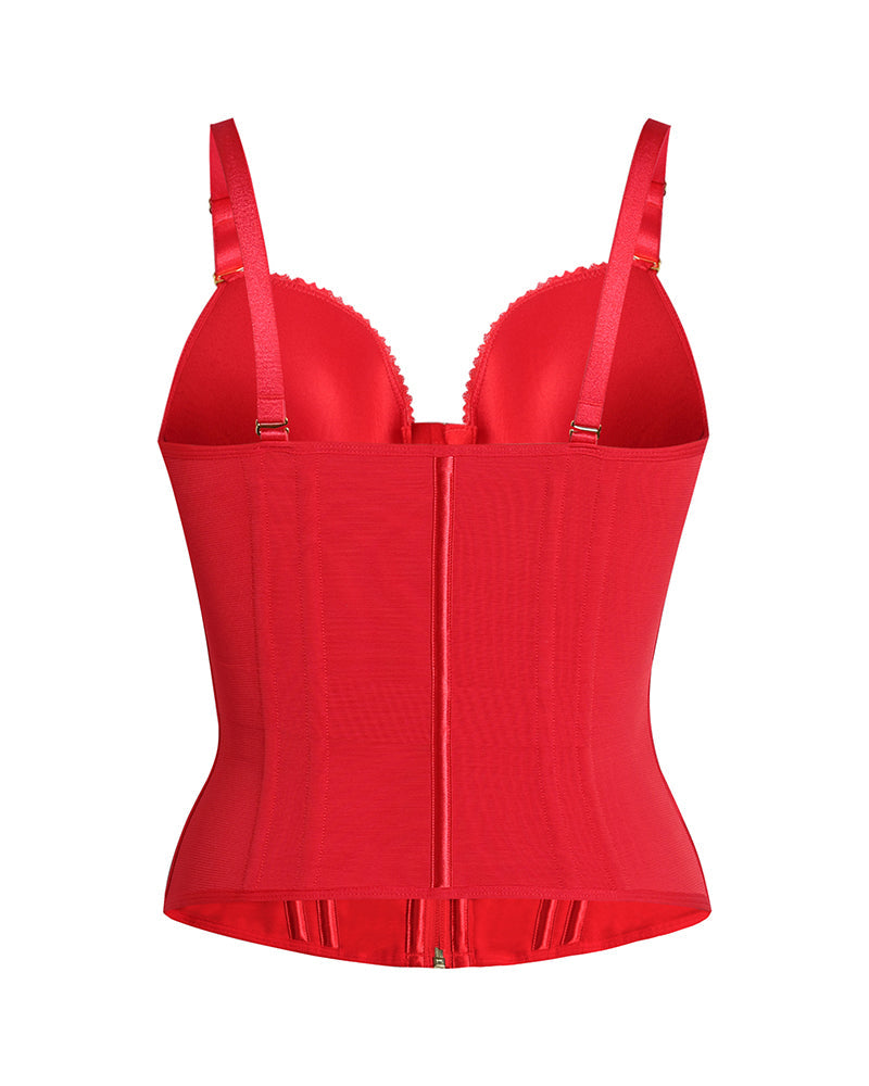 Joelle Lace Contour Corset Top