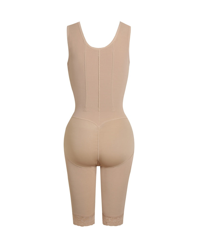 Clementine Open-Bust Contour Shapewear Jumpsuit