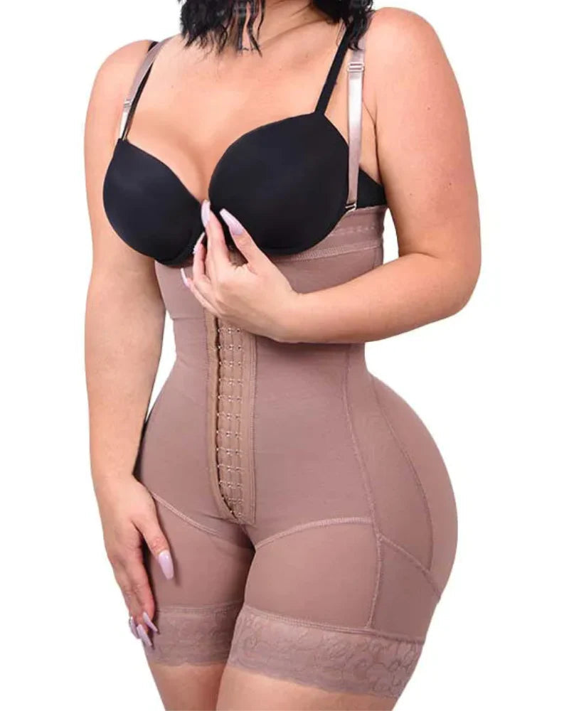 Corinne Open-Bust Contour Shapewear Bodysuit