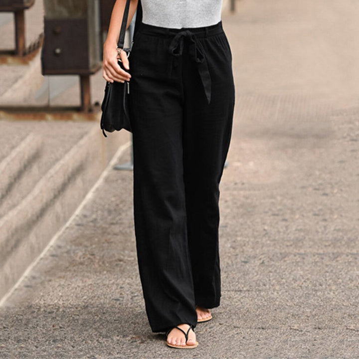 Jane Tie Waist Linen Pants