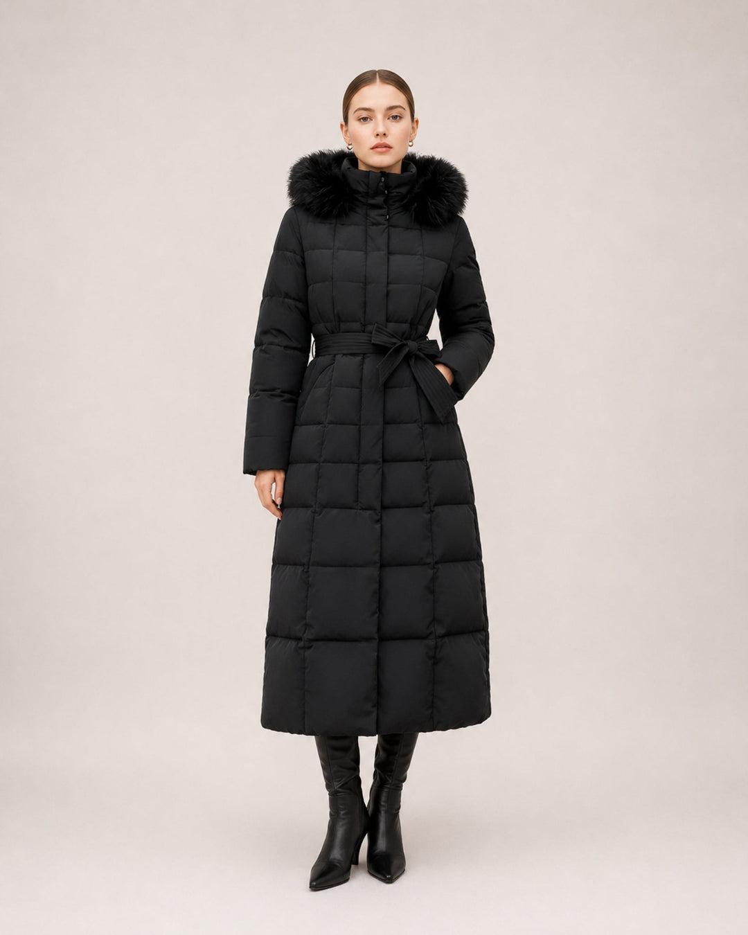 Ulrika Sculpted Longline Puffer Coat