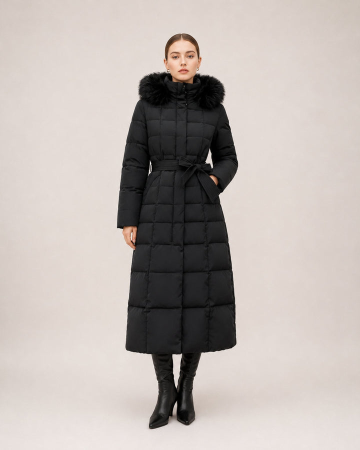 Ulrika Sculpted Longline Puffer Coat