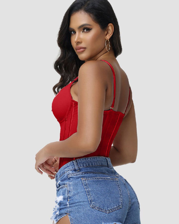 Joelle Lace Contour Corset Top
