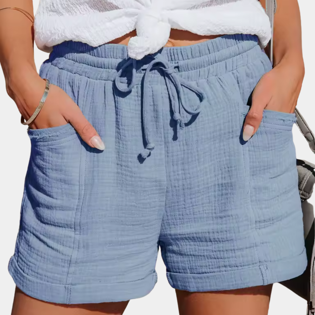 Maya Coastal Cotton Lounge Shorts
