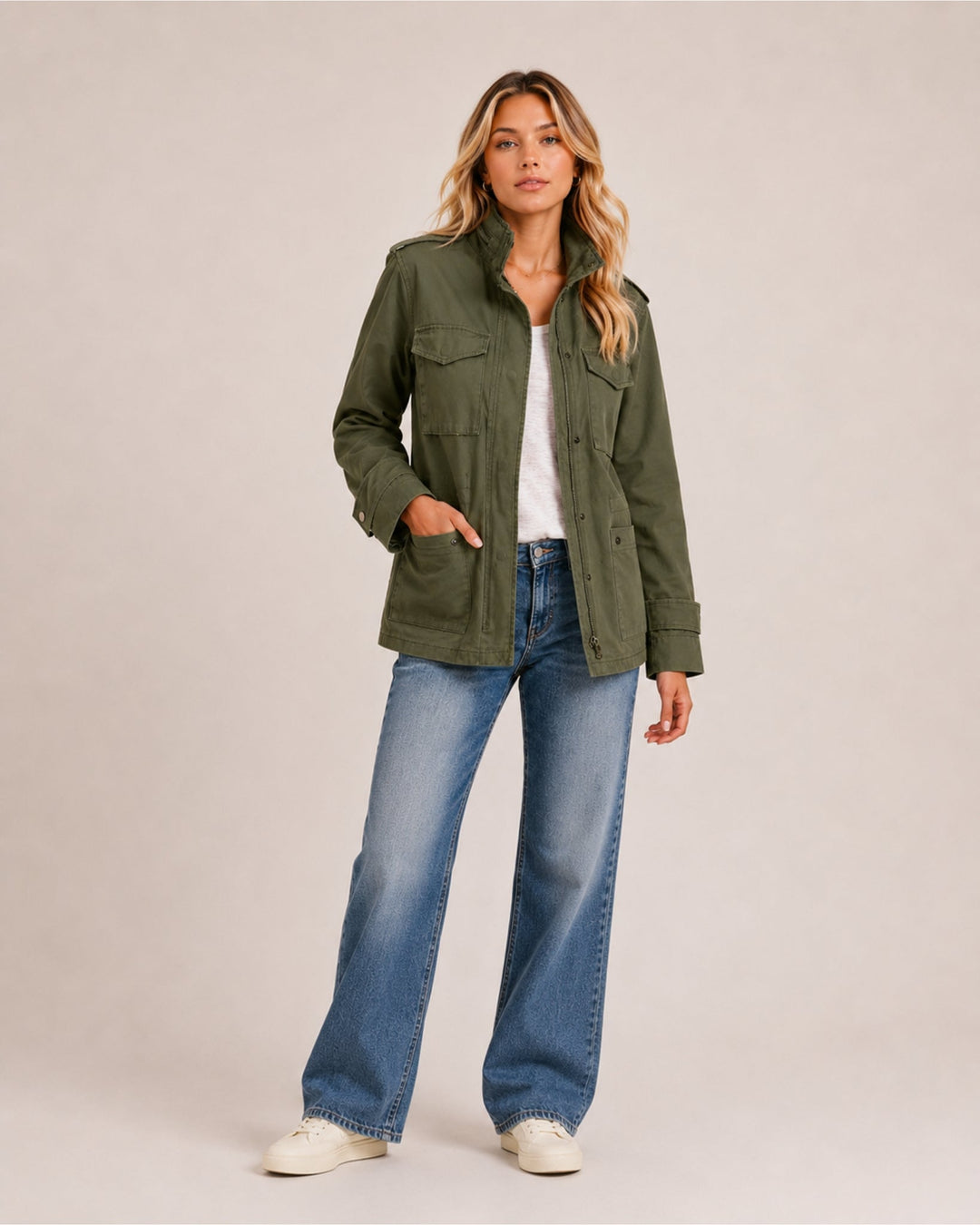 Carina Refined Utility Jacket
