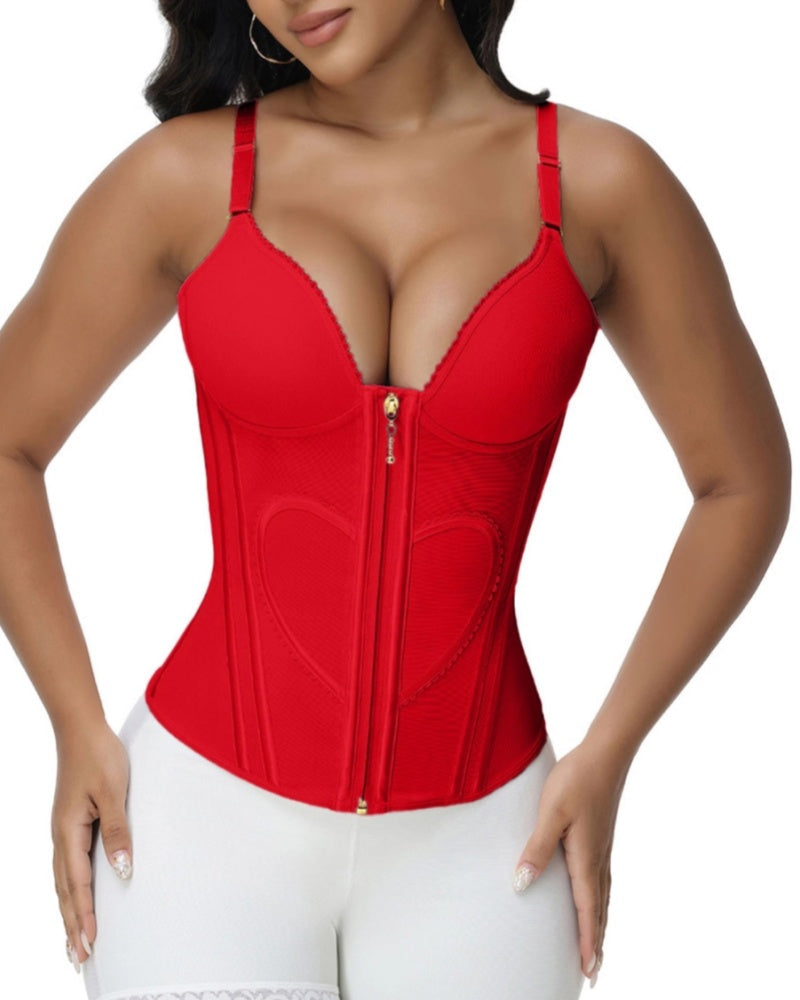 Joelle Lace Contour Corset Top