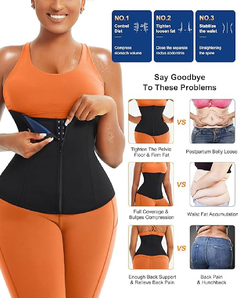 Gail Sauna Waist Trainer Belt