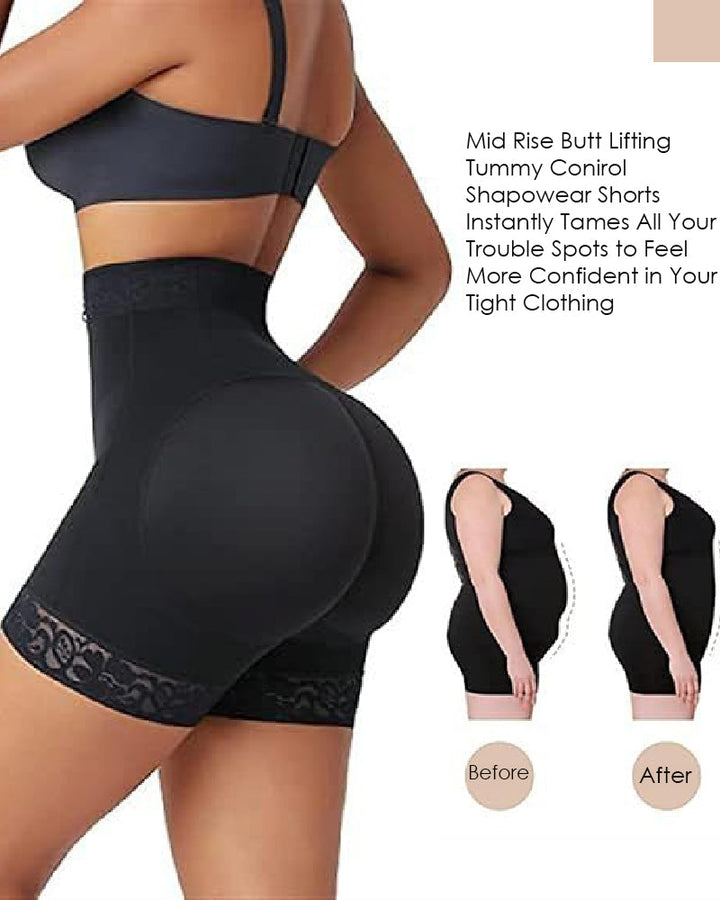 Mariah High Waist Butt-Lifting Shapewear Shorts