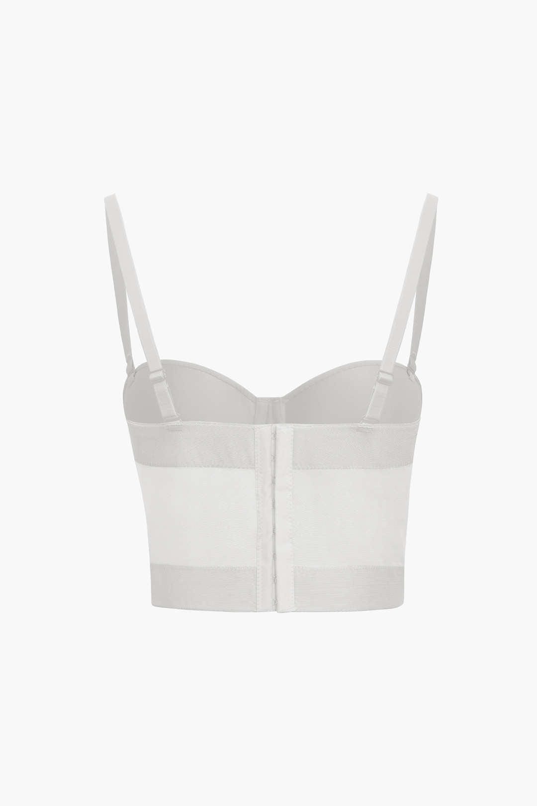 Everly Structured Bustier Crop Top