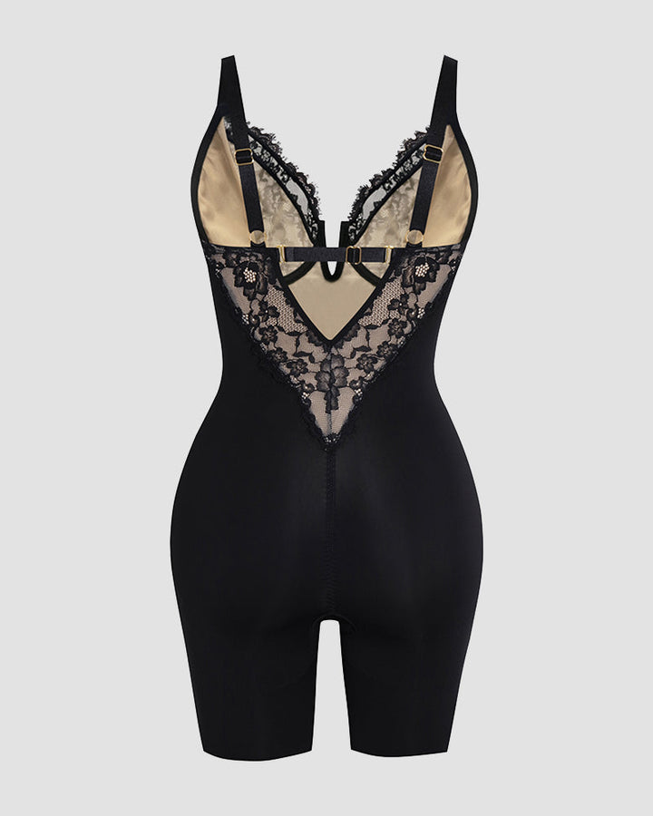 Nacy Lace Contour Shapewear Bodysuit