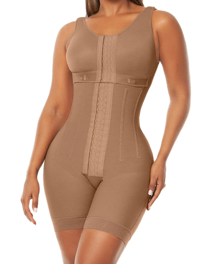 Melody Zip Front Contour Shapewear Bodysuit