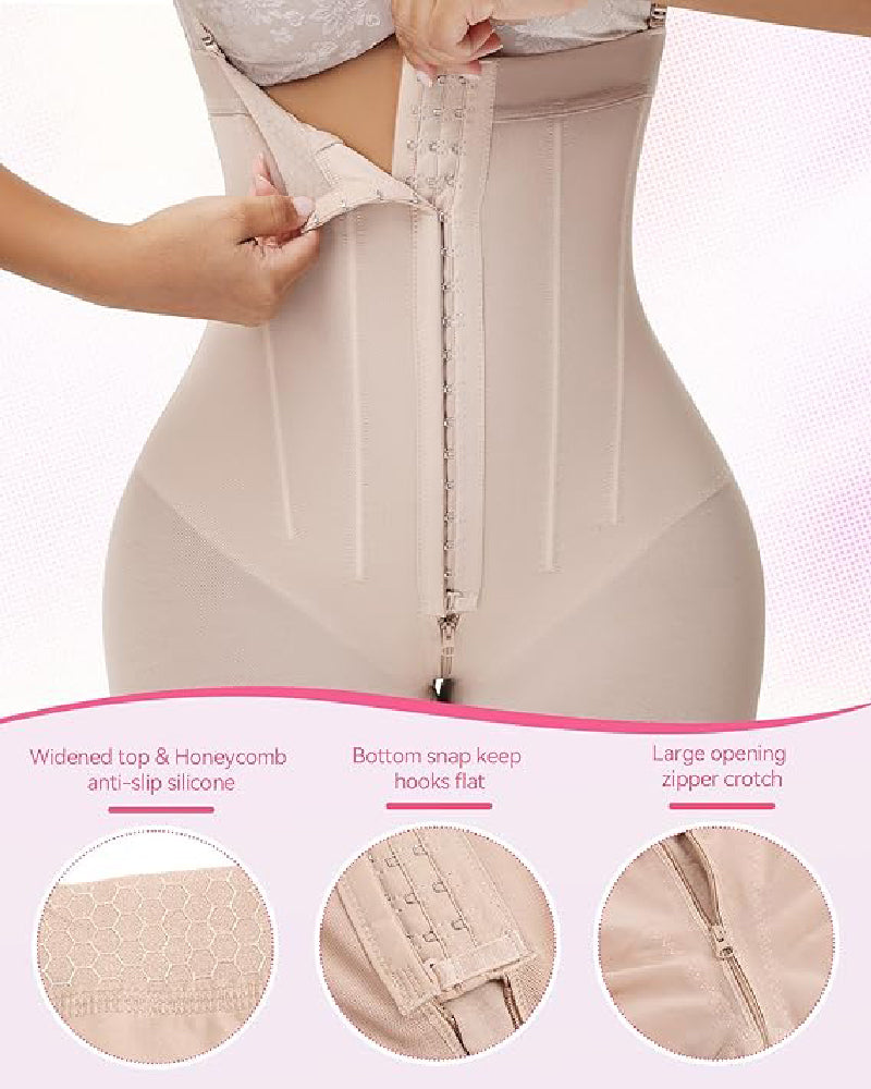 Rowan Open-Bust Contour Shapewear Bodysuit