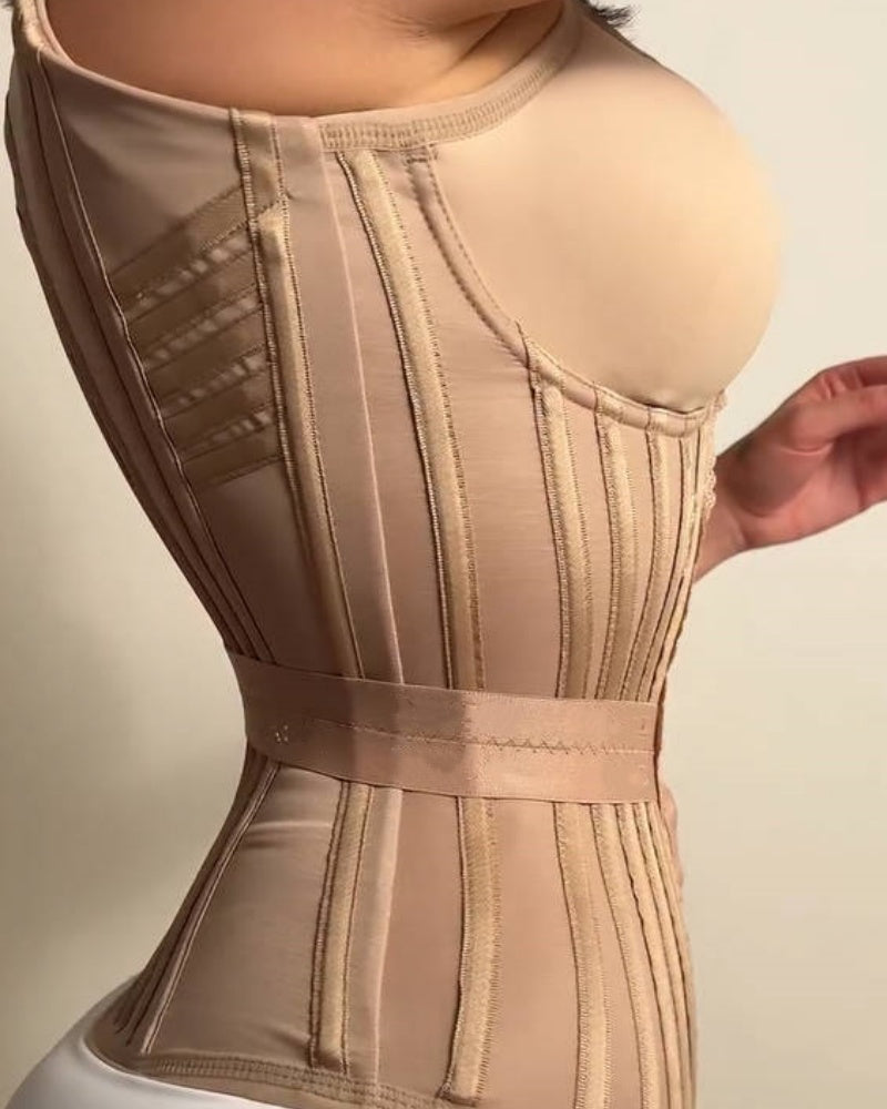 Amie Lace Contour Corset Vest
