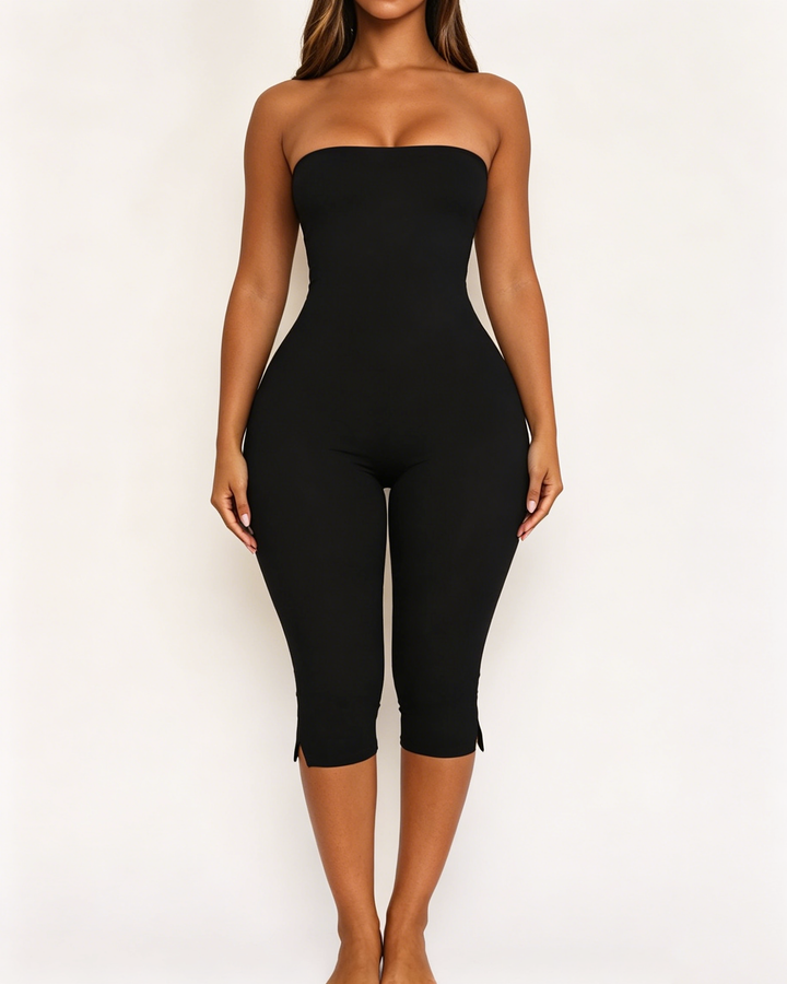 Faye Strapless Contour Shapewear Jumpsuit